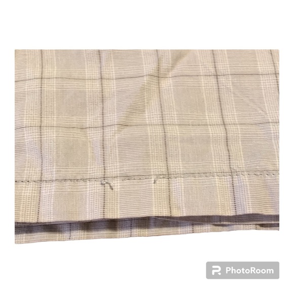 2/$14 💀 | Quicksilver | Men’s Cream Plaid Shorts | Size 40 - Picture 4 of 5